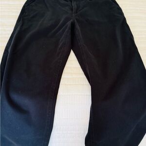 Women’s black brushed cotton Black Pants